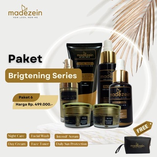 Image of thu nhỏ Madezein Brightening Series paket 6 mouza skincare melembapkan meregenerasi membersihkan hiperpigmentasi mencegah penuaan dini penggunaan setiap hari #0