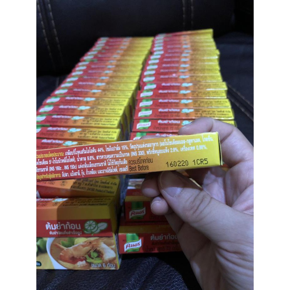 

Terlaris Bumbu Tom Yam - Knorr Cube Isi 6 Terbagus