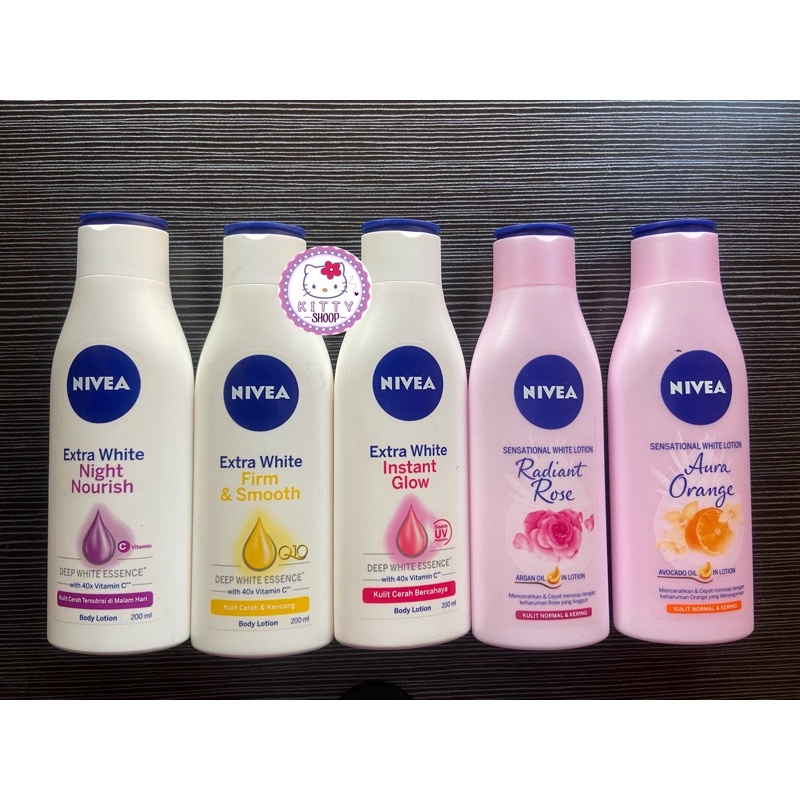 Body Lotion Nivea Extra White