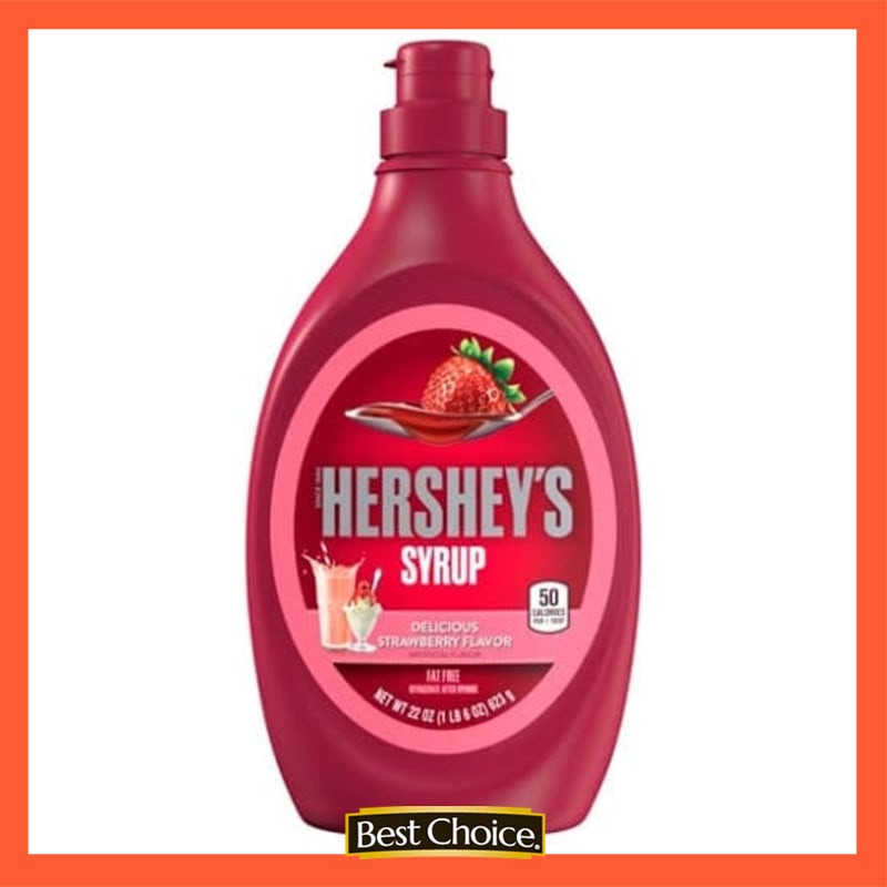 

hershey syrup strawberry 623gr