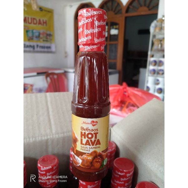 Mama Suka Saus Delisaos Hot Lava 130ml