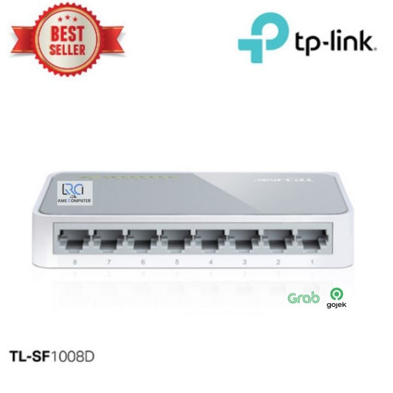 Original Tp-link TL-SF1008D 8-Port 10/100Mbps Desktop Switch