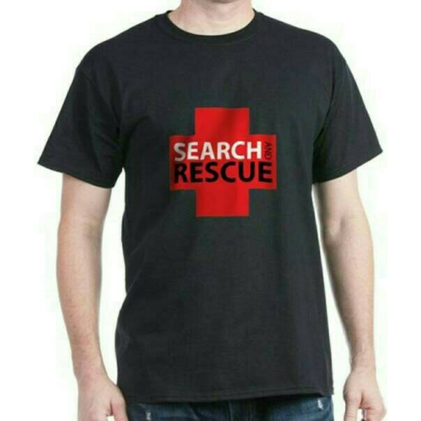 Kaos  SEARCH HAND RESCUE/Tshirt/Baju SEARCH RESCUE