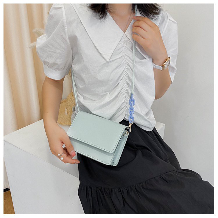 Retaily RY1406 Tas Selempang Kotak Mini Satchel Slingbag Kecil Bahan PU