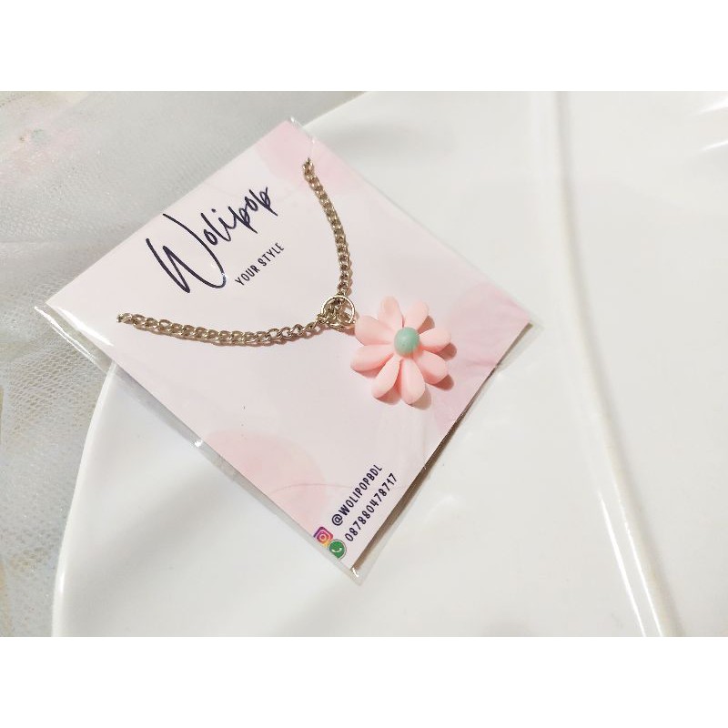 SET KALUNG DAN ANTING DAISY