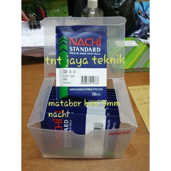 MATA BOR BESI NACHI 5 MM / MATA BOR NACHI 5MM ORIGINAL NACHI