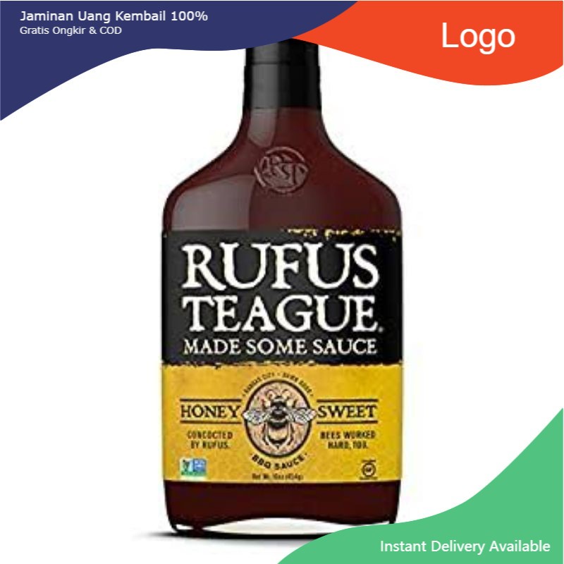 

RUFUS TEAGUE BBQ SAUCE HONEY SWEET 16OZ