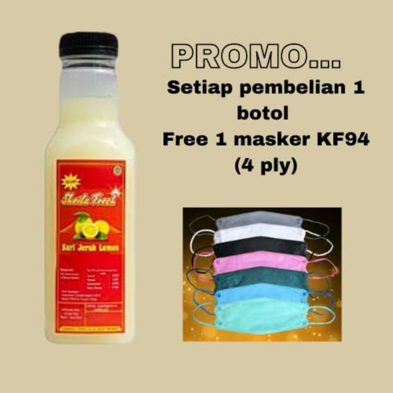 

PROMO.. !! SHEILA FRESH 500 ML SARI LEMON MURNI