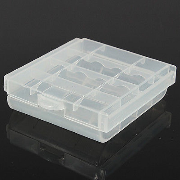 Case Baterai Transparan Untuk 4x14500 - OMBT14TP Transparent