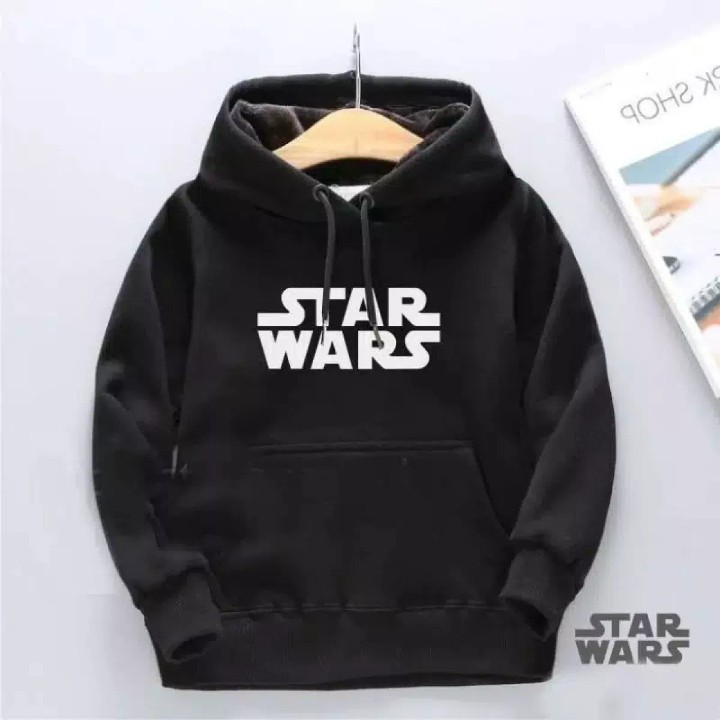 Jaket Sweater Hodie Anak Laki laki/Perempuan Star Wars