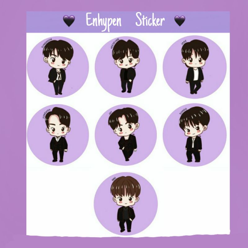 

Enhypen Sticker Cute