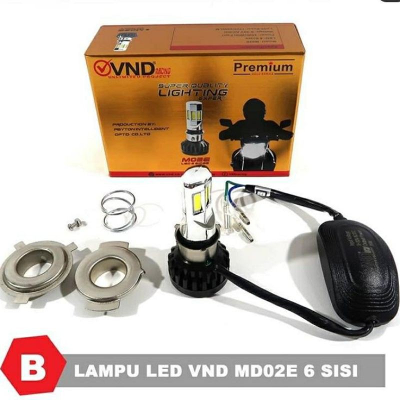 Lampu Led Depan 6 Sisi AC DC M02E RTD-6