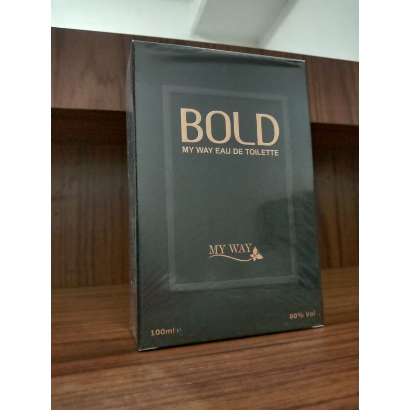 Bold Edt For Men MY WAY Parfum pria