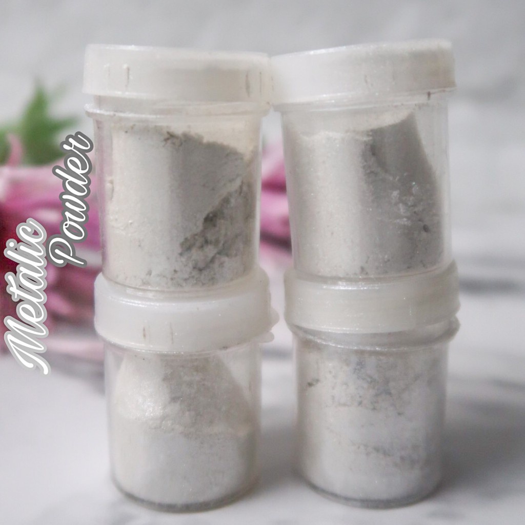 BUBUK METALIC POWDER 15gram SUPER SILVER HIGH QUALITY