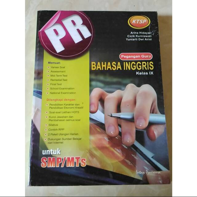 Buku PR PG Bahasa Inggris, kelas 9. KTSP