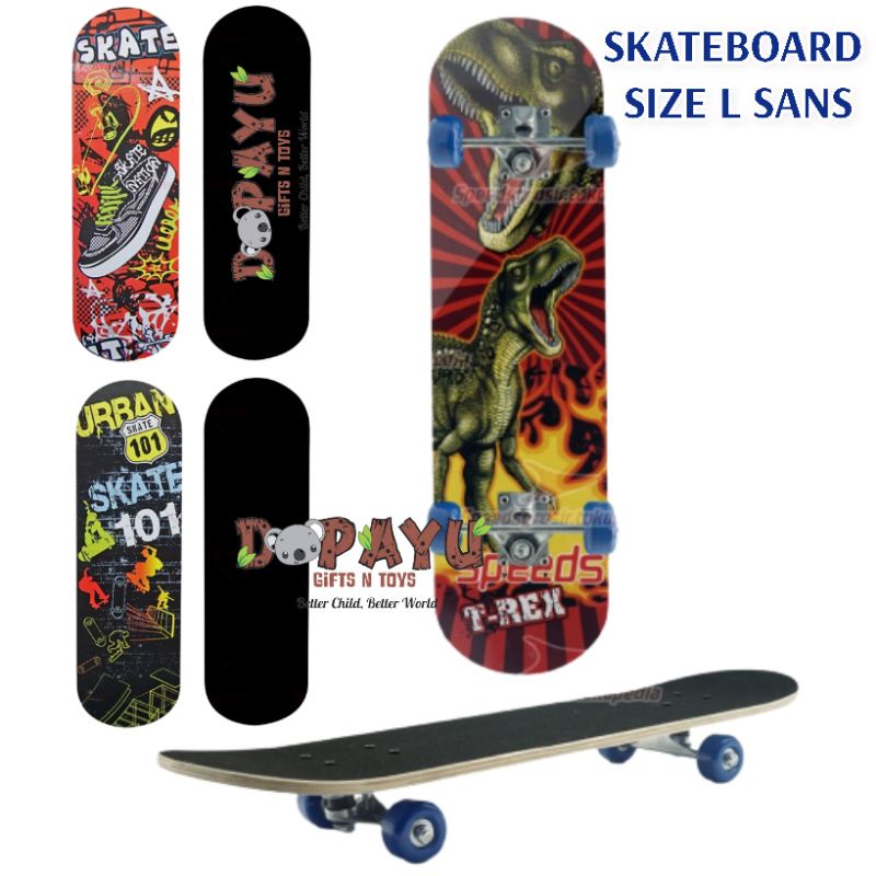 SKATEBOARD SANDS LAPISAN PASIR SIZE L Skate Board 2808 sand