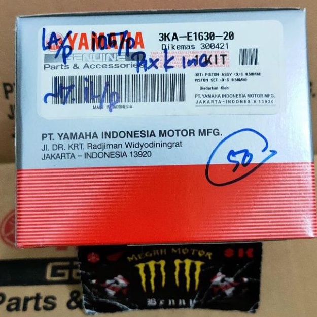 Piston Seher Kit Oversize OS 50 RX-King Cobra - RX-King new Original