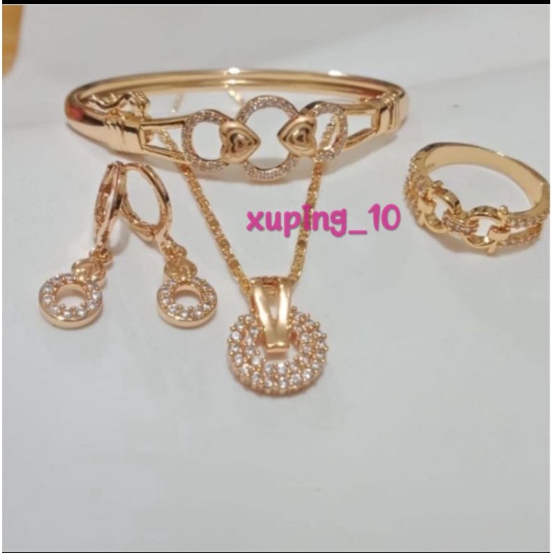 Set Perhiasan Xuping Gold Cantik