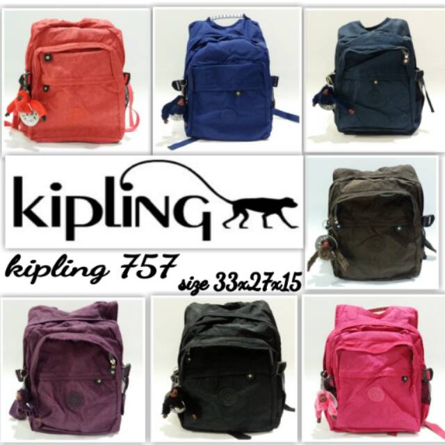 Tas ransel kipling backpack 757