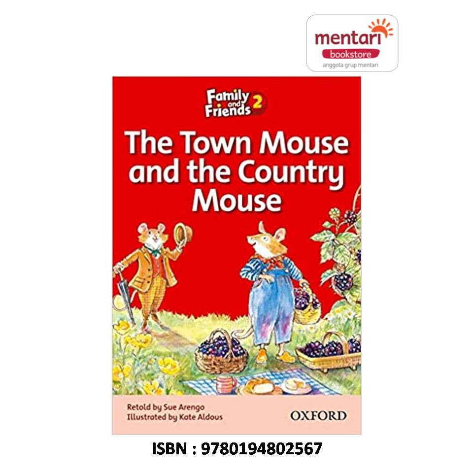 Family & Friends 2 - The Town & Country Mouse | Buku Cerita & Aktivitas Anak