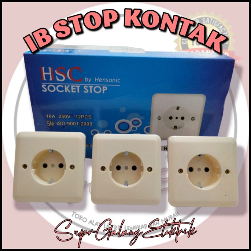 IB Stop Kontak/ Stop Kontak In Bow(Tanam)