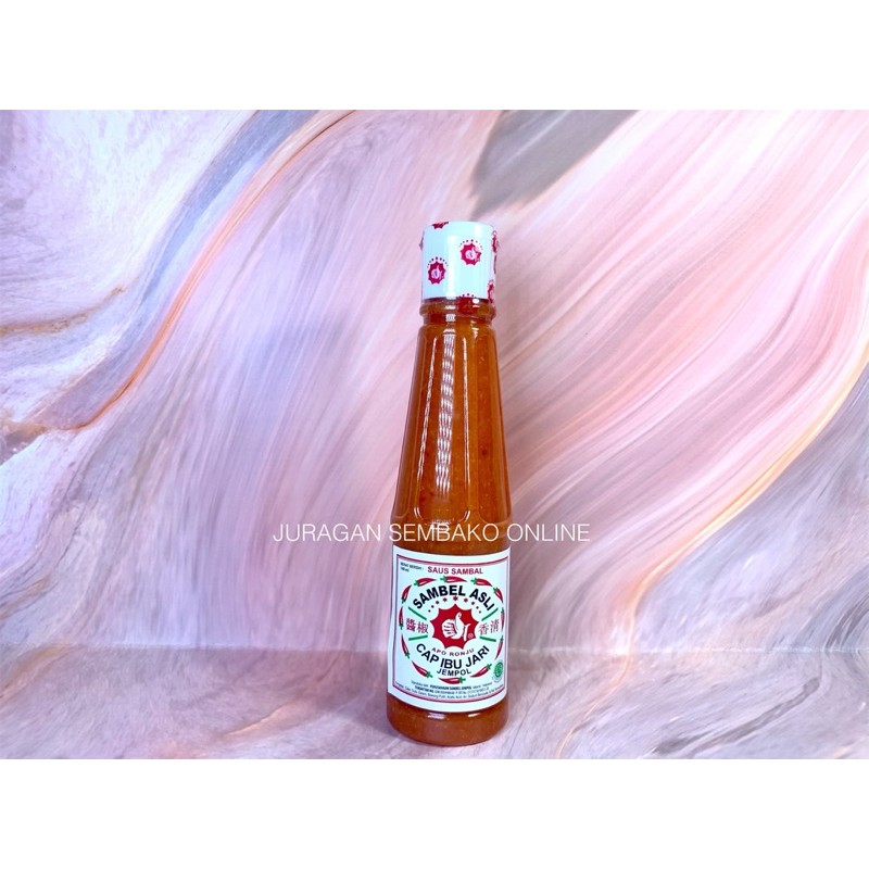 (JSO) SAUS SAMBAL CAP IBU JARI JEMPOL 140ml original bpom murah/ saus sambel / sambal botol / sambal murah