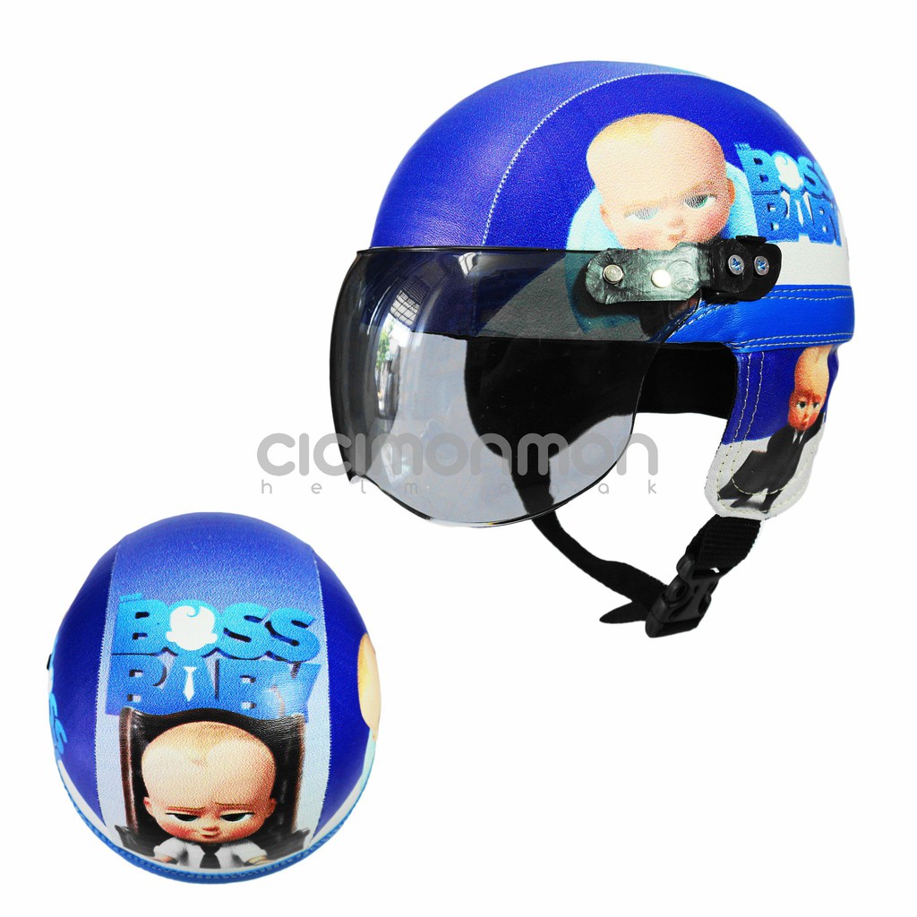 SUPER Helm Anak Balita Retro Boss Baby