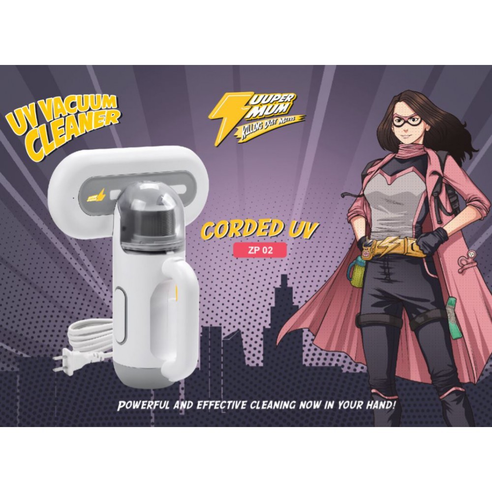 ZuuperMum Cordless Uv Vacuum Cleaner