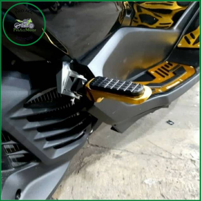 Foot step pijakan kaki belakang new nmax 2020 full CNC