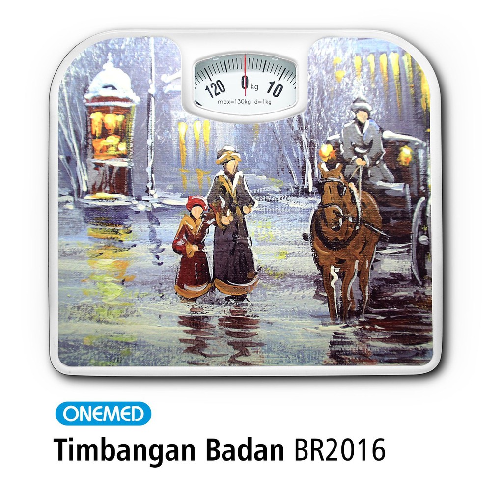 Onemed Timbangan Badan Gambar BR2016 OJ