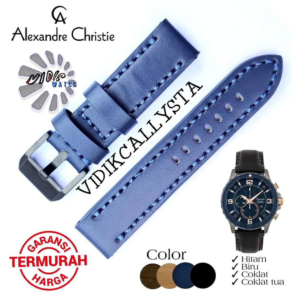 Tali Jam tangan Alexandre Christie AC 6308 6505 6506 6507 6509 ORIGINAL NON LOGO