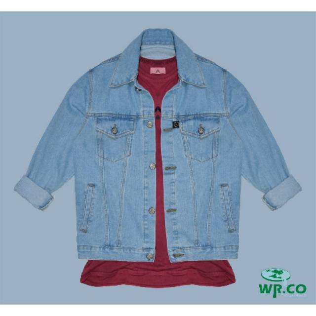 Jaket  denim Pria  WRCO original bukan jaket levis kw us size trucker motor  ART01
