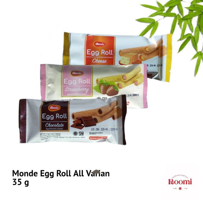 

Monde Egg Roll All Varian 35g