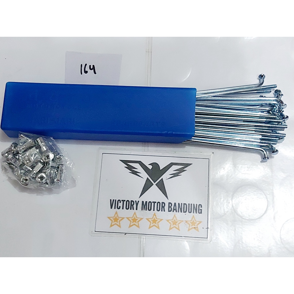 Ruji Jari Jari Roda Size 164 Belakang Honda Glpro Gl pro Neotek Megapro Ring 17 Merek Lokal