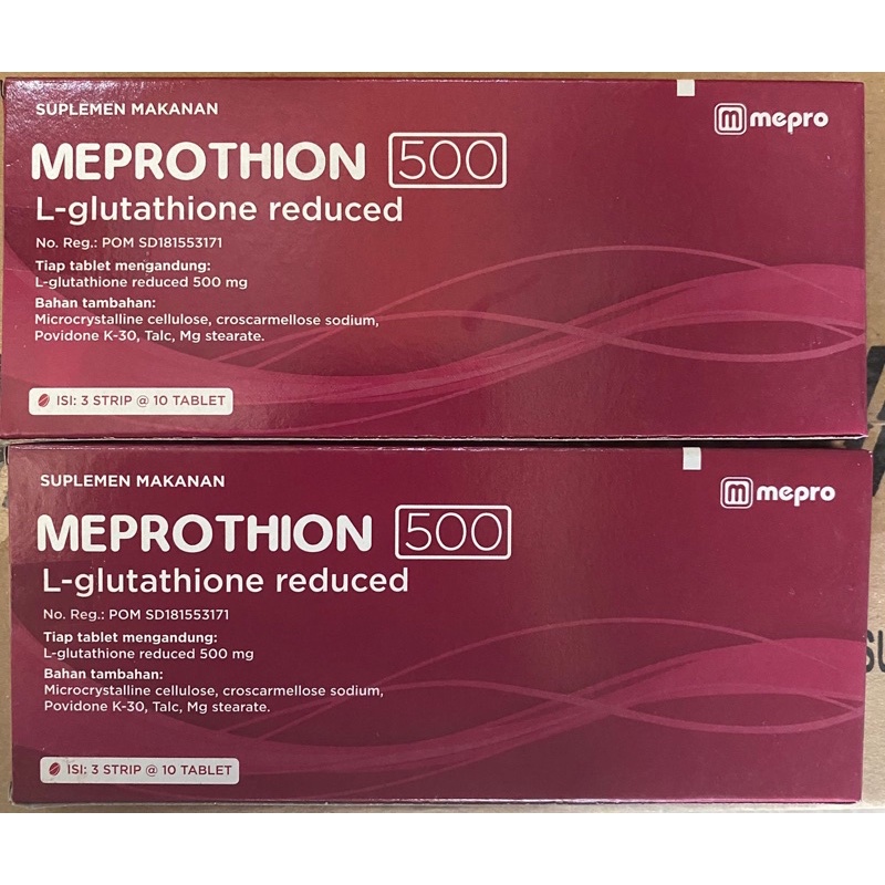 Meprothion Glutathione 500mg