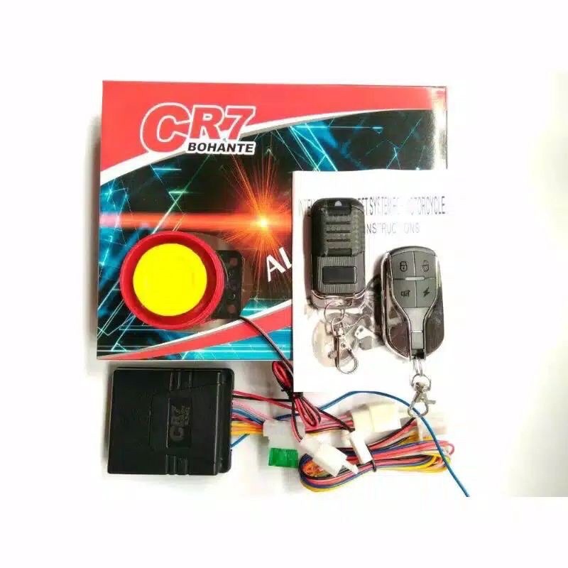 Alarm Motor Alarm Remote CR 7 Universal Semua Motor