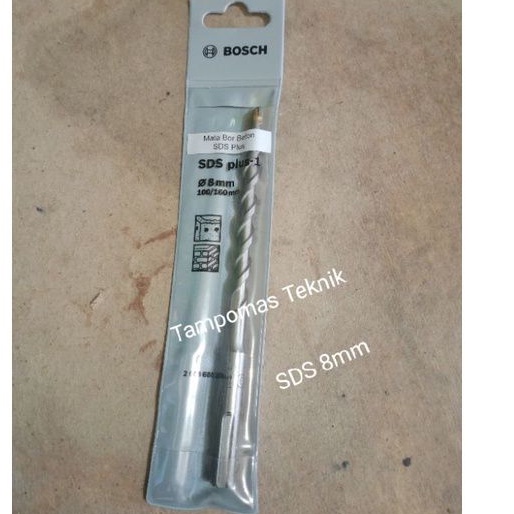 Mata Bor Beton 8mm SDS Plus Bosch Mata Bor Tembok 8 mm