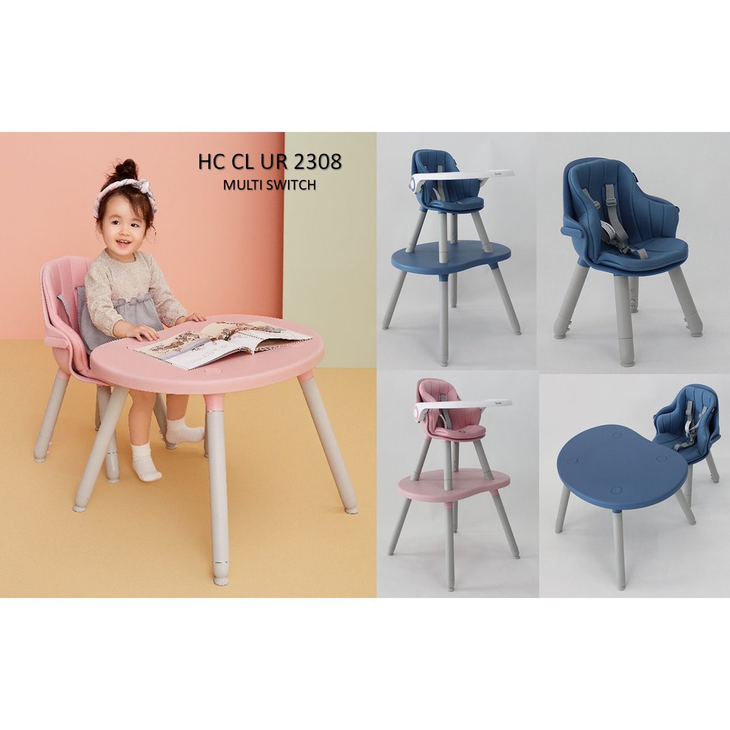 Cocolatte CL-UR 2308 3in1 Multi Switch High Chair / Kursi Makan Bayi