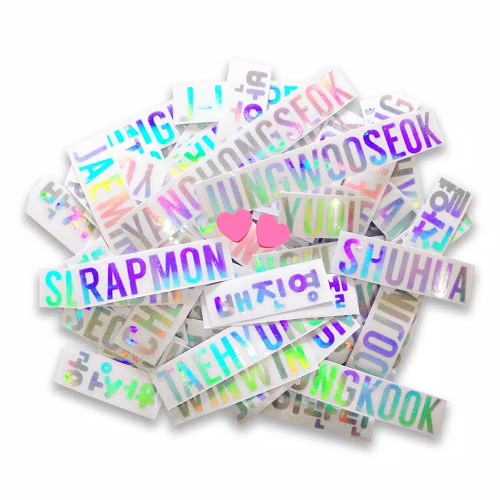  STICKER  HOLOGRAM CUSTOM NAMA LOGO STICKER  HELM STICKER  HP 