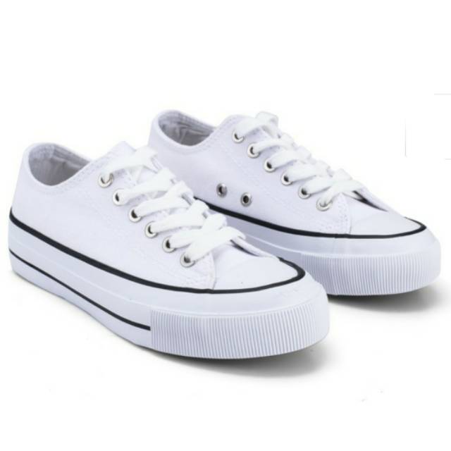 SALE  Rubi Billie Retro Low Sneakers | Sepatu putih wanita