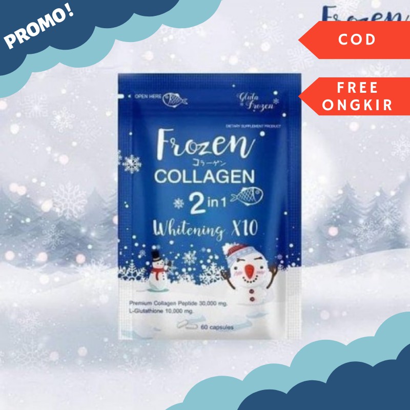 [ORIGINAL] POWDER DRINK FROZEN COLLAGEN 2in1 BY SKINISTA BPOM FROZEN COLLAGEN 2in1 POWDER TERMURAH