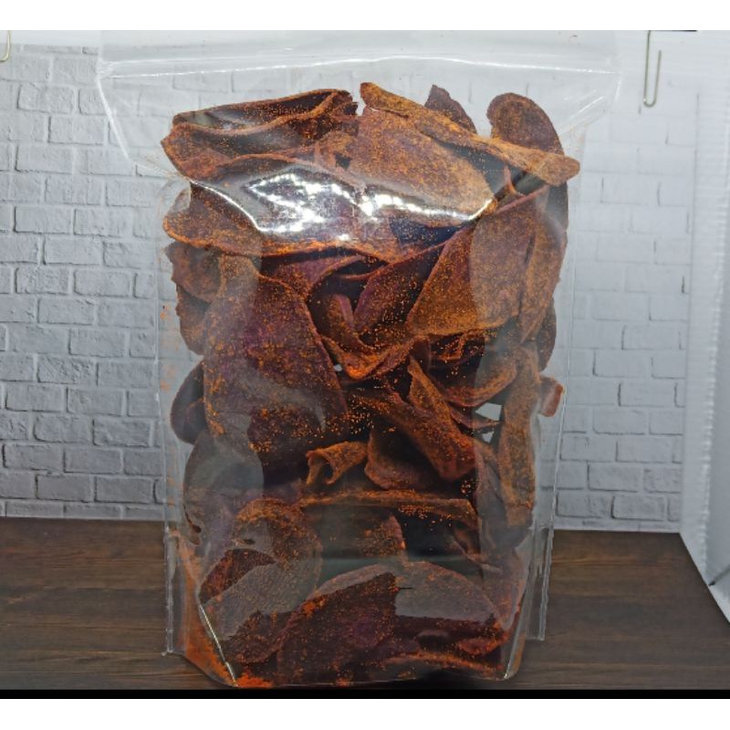 

Afachery keripik bijur purple bubuk balado