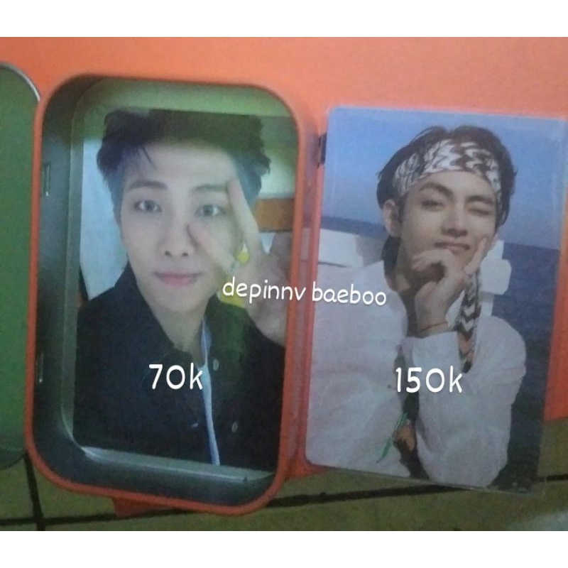 photocard pob namjoon RM butter