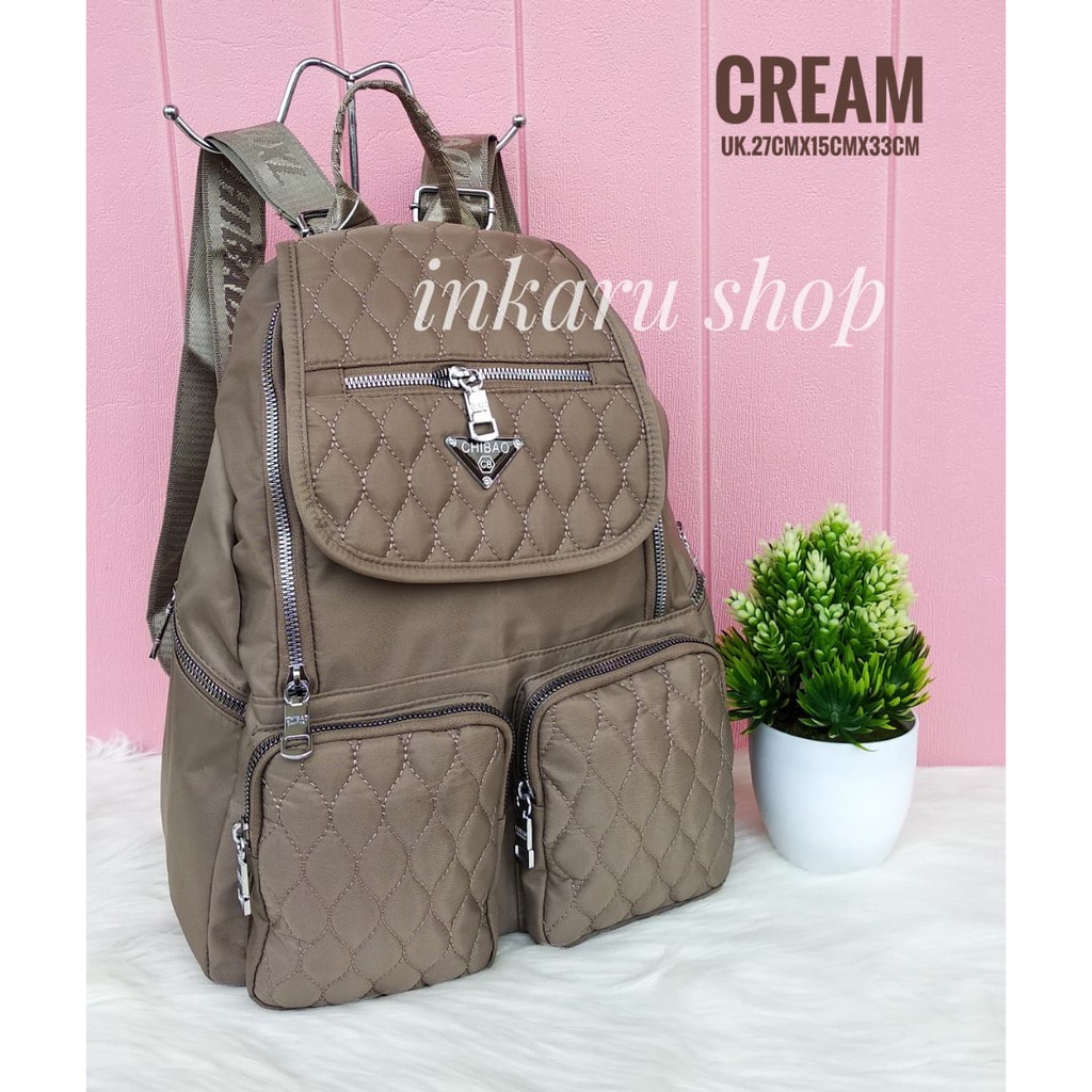 NEW!!! RANSEL WANITA IMPORT CHIBAO 17# BISA MUAT LAPTOP 14INCH