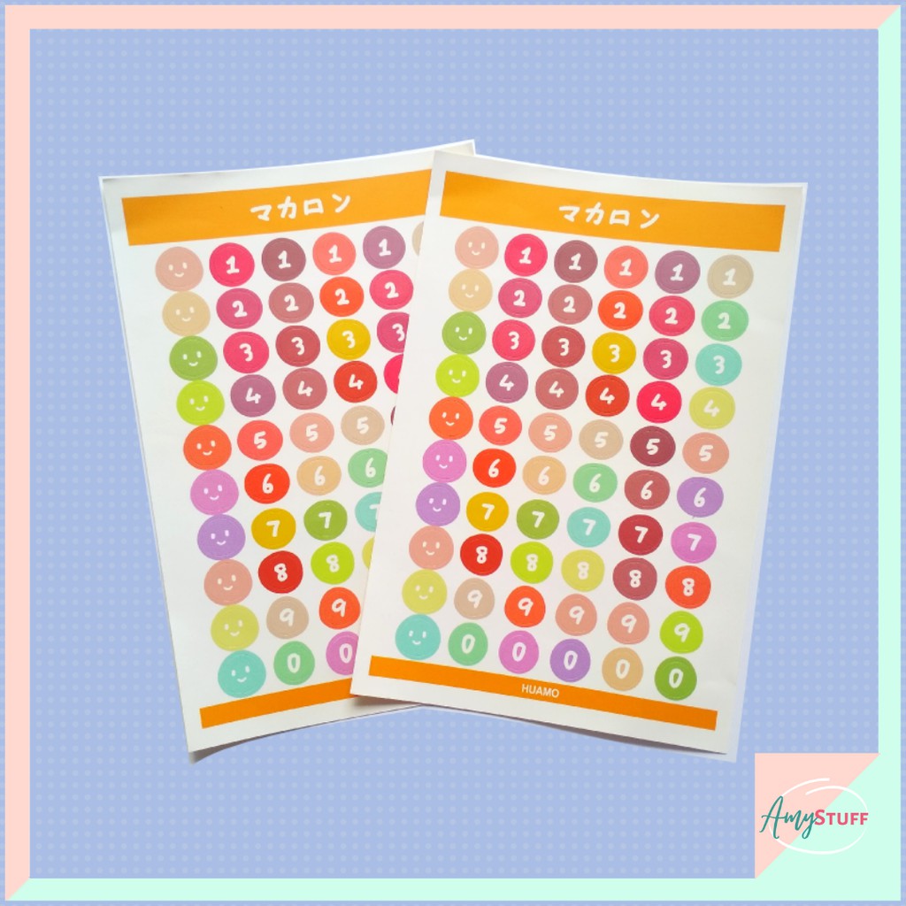 

Sticker Alphabet Smiley / Stiker Dekor Alfabet DIY