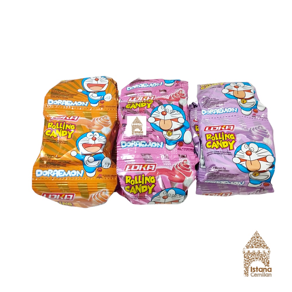 Permen Doraemon Rolling Candy (isi 10 pcs)