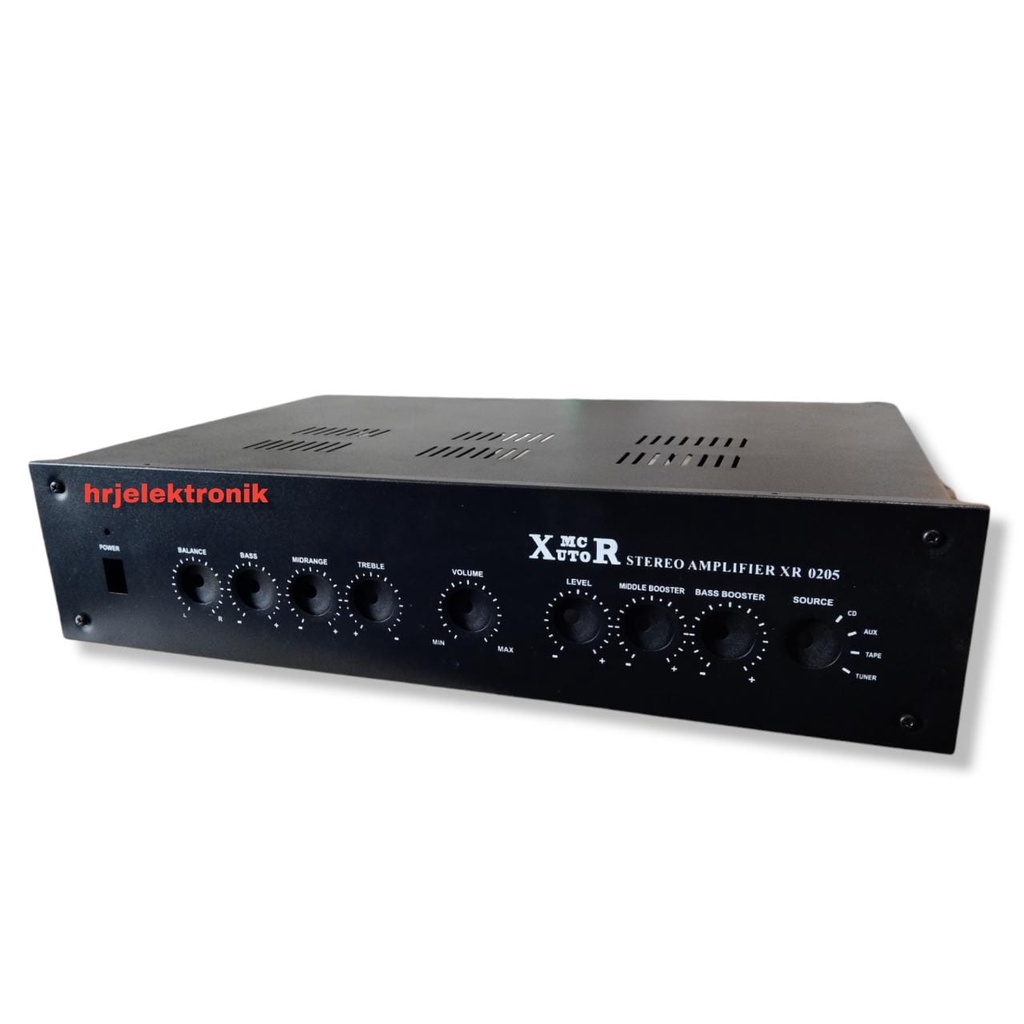 Box power Amplifier XR 0205