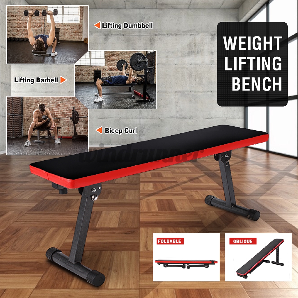 Upgrade Sit Up Bench Folding Supine Board Sit Ups Fitness