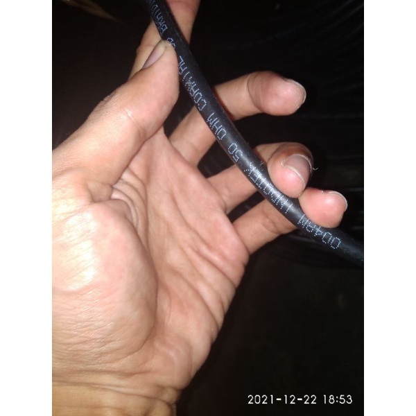 kabel coaxial D5 50 ohm indotek Rg6 5d