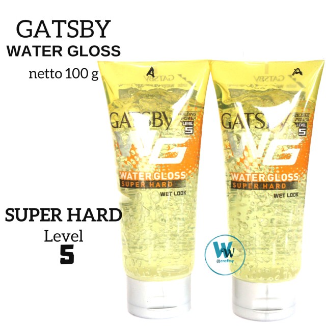 Gatsby Water Gloss Hair Styling - Minyak Rambut Pria